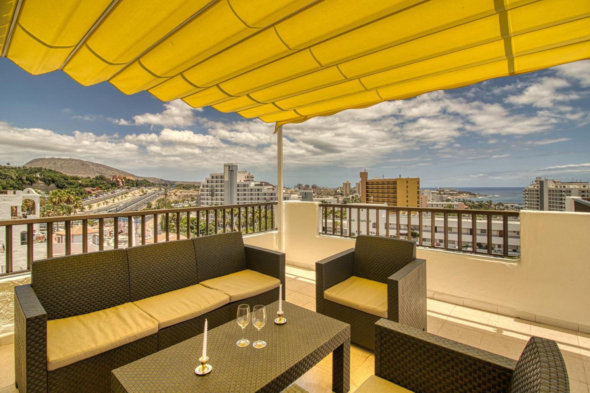 Ferienwohnung Penthouse Sea View Jacuzzy Terrace & Pool Playa Feñabe Exterior foto