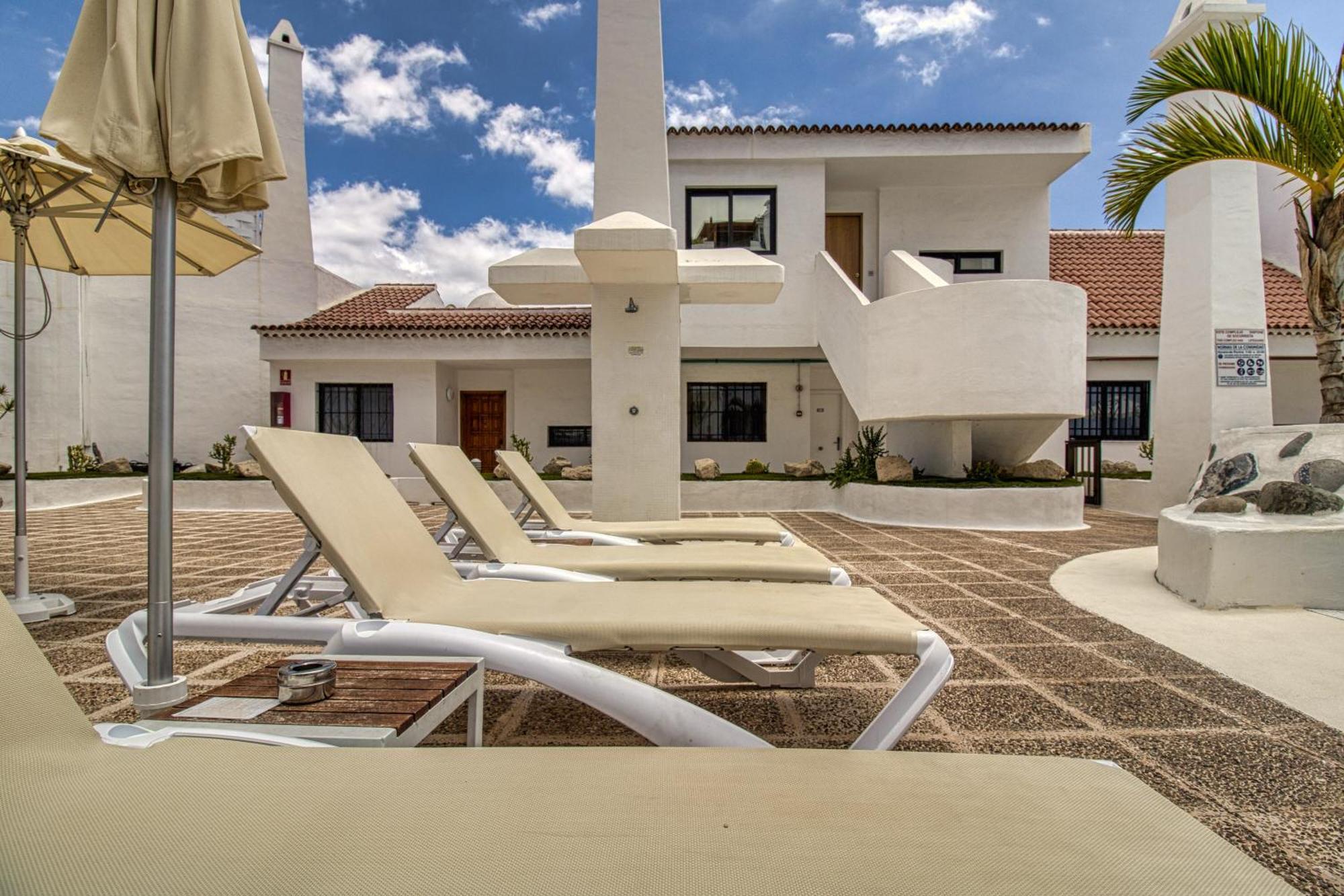 Ferienwohnung Penthouse Sea View Jacuzzy Terrace & Pool Playa Feñabe Exterior foto