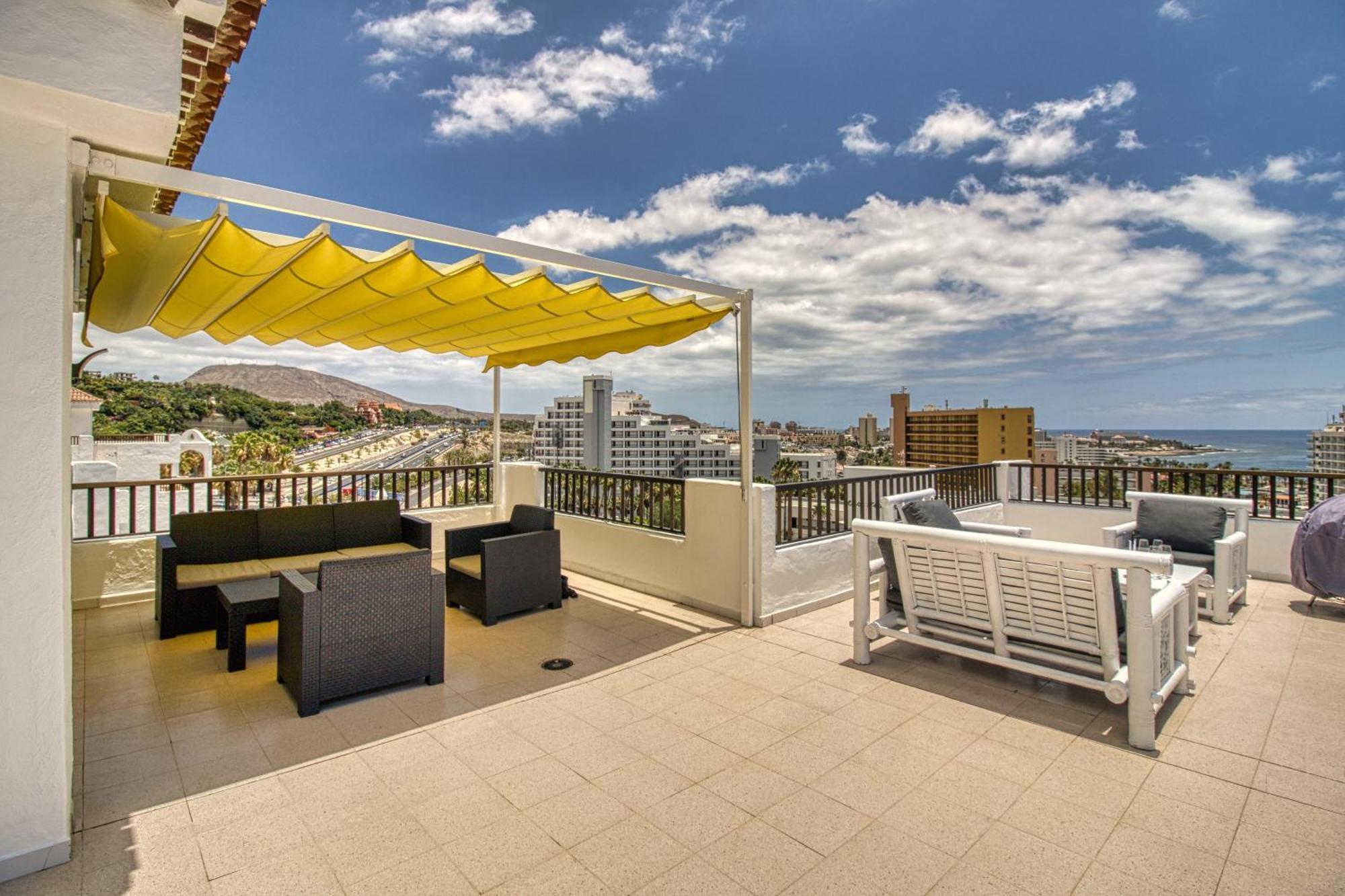 Ferienwohnung Penthouse Sea View Jacuzzy Terrace & Pool Playa Feñabe Exterior foto