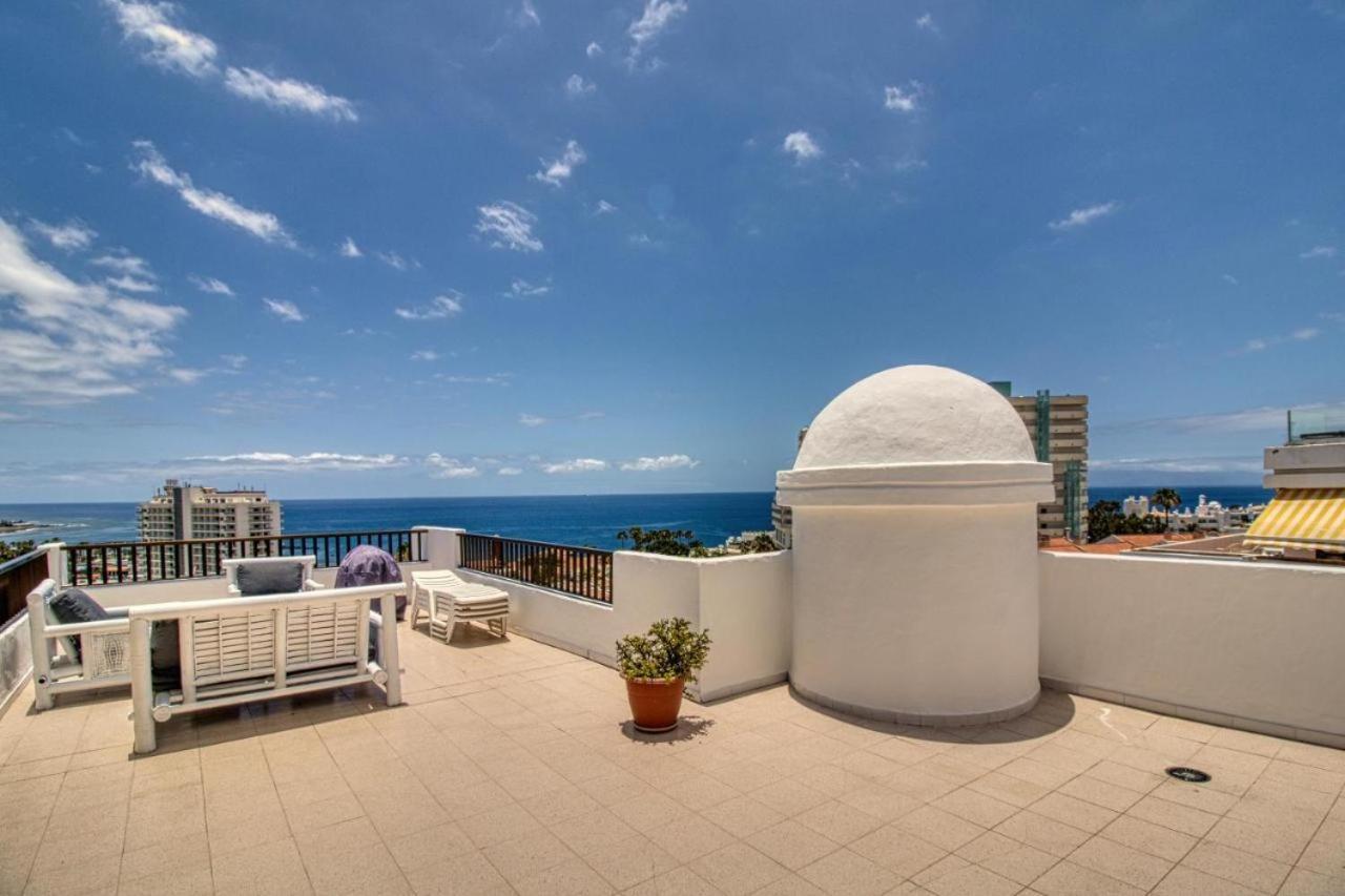 Ferienwohnung Penthouse Sea View Jacuzzy Terrace & Pool Playa Feñabe Exterior foto