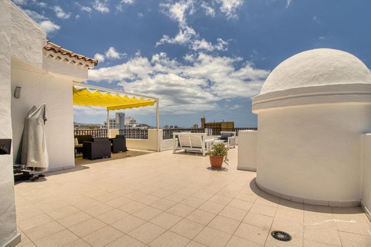 Ferienwohnung Penthouse Sea View Jacuzzy Terrace & Pool Playa Feñabe Exterior foto