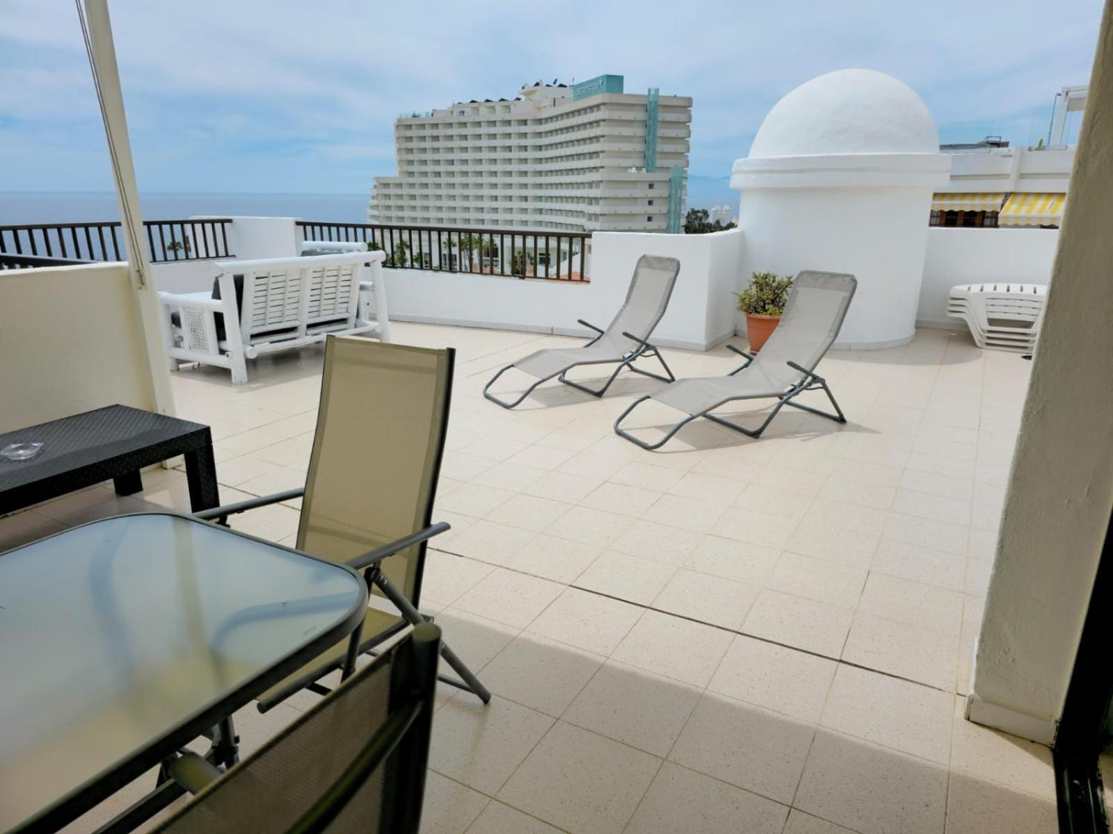 Ferienwohnung Penthouse Sea View Jacuzzy Terrace & Pool Playa Feñabe Exterior foto