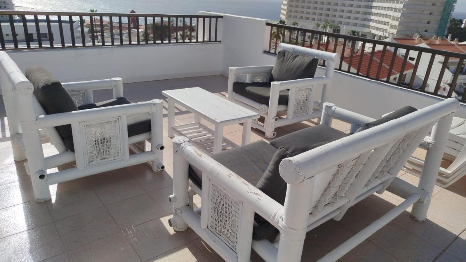 Ferienwohnung Penthouse Sea View Jacuzzy Terrace & Pool Playa Feñabe Exterior foto