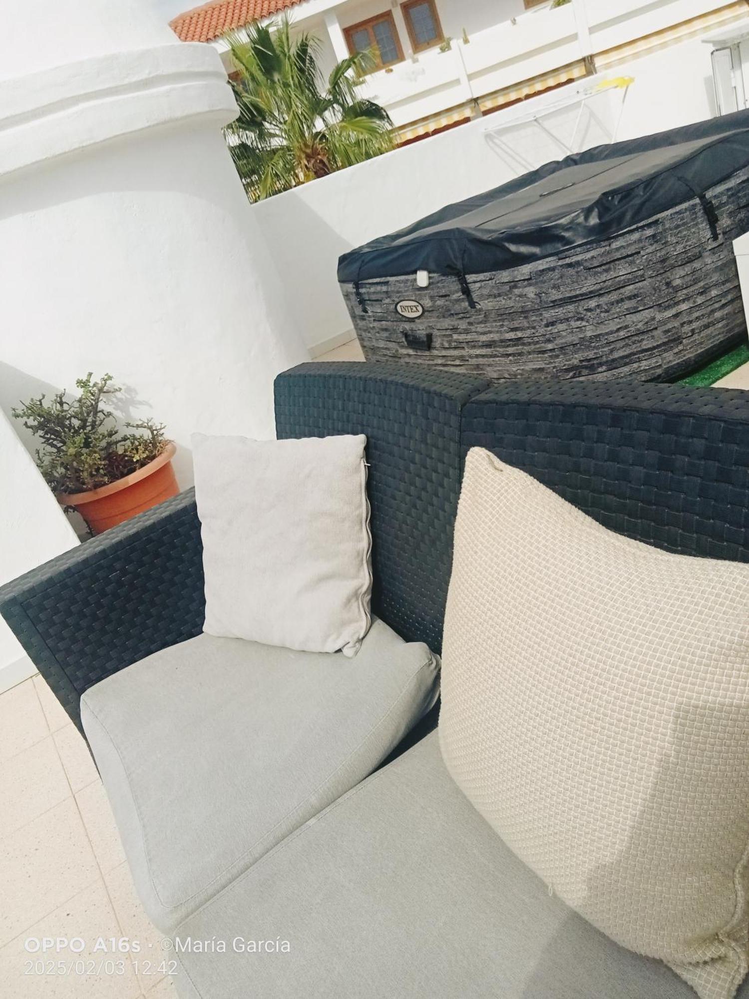 Ferienwohnung Penthouse Sea View Jacuzzy Terrace & Pool Playa Feñabe Exterior foto